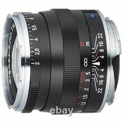 Carl Zeiss Single focus Lens Planar T2/50ZM BK Black 50mm F/2 EMS with Tracking
