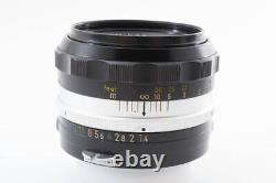 EXC+++++ Best Nikon Nikkor-S. C Auto 50Mm F1.4 Mf Nikkor Single Focus Lens R516