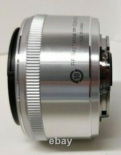 Exc+3 Nikon 1 NIKKOR 18.5mm f /1.8 Single Focus Lens Silver with caps from Japan