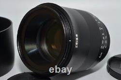 Excellent! /Carl Zeiss single focus lens MILVUS 2/100M ZF. 2 black/from Japan