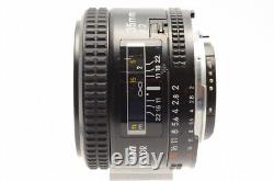Excellent+++++? Nikon Af Nikkor 35Mm F2 Wide Angle Single Focus Lens From JP B43