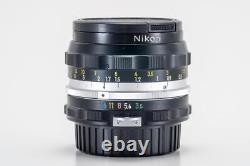 Excellent Nikon Single Focus Camera Lens Non-AI Nikkor-HC Auto F3.52.8 USED