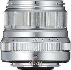 FUJIFILM Fuji XF 23mm f/2 R WR Single Focus Lens X-mount Silver APS-C Camera