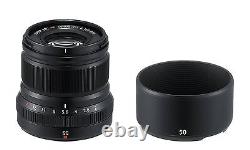 FUJIFILM Single Focus Medium Telephoto Lens XF50mmF2 R WR B Black 50mm New