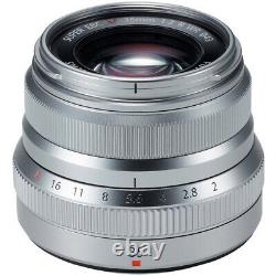 FUJIFILM Single Focus Standard Lens XF35mmF2R WR S Silver 10412 JAPAN IMPORT