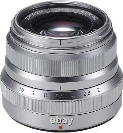 Fuji film FUJIFILM single focus lens XC 35mmF2 silver
