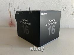Fujifilm Fujinon lens XF16mmF2.8 R WR Silver