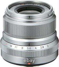 Fujifilm Single-Focus Wide-Angle Lens Xf23Mmf2 R Wr S Silver