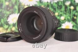 Full-Frame Single Focus Lens Af-S Nikkor 50Mm F1.8G