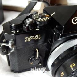 Good condition working goods old F1 early period Canon FD50mm single focus lens