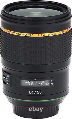 HD PENTAX-D FA 50mmF1.4 SDM AW Large-diameter single focus lens 21260