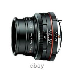 HD PENTAX-DA 70mm F2.4 Limited Telephoto Single Focus Lens Black K mount F/S JP