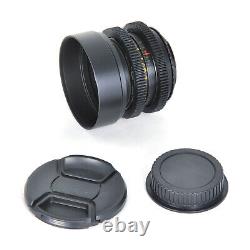 Helios 44 2/58 Prime Cine Mod Lens with Anamorphic Bokeh For Canon EF! 44M 58mm F2