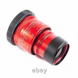 Isco Micro RED Anamorphic Lens V3.5 PREMIUM SINGLE FOCUS setup, for DSLR Cameras