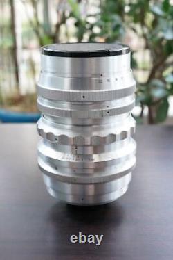 Jupiter-6 180mm f2.8 M39 M42 with conversion ring Old lens single focus inspecti
