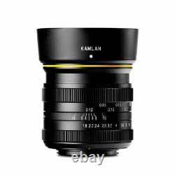 KamLan 21mm F1.8 Wide-Angle Manual Single Focus Prime Lens For Sony E Mount