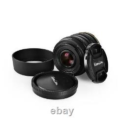 Kamlan 50mm F1.1 Manual Fix Prime Single Focus Lens E Mount For Sony Mirrorless