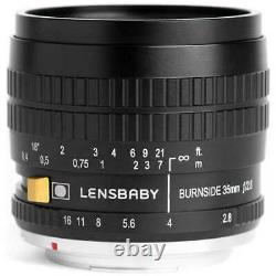 Lensbaby Burnside 35 35mm f/2.8 Lens for Sony A mount Japan New FREE SHIPPING
