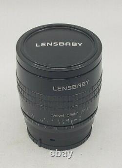 Lensbaby Velvet 56 56mm F1.6 Lens for Sony E mount free Shipping