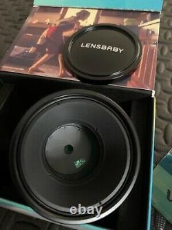 Lensbaby Velvet 56 Lens Black FREE-SHIPPING Excellent Condition IN BOX