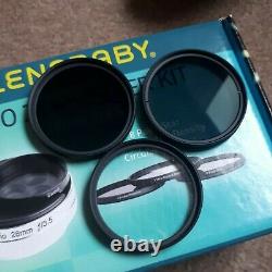 Lensbaby single focus lens Trio 28 with filter kit 28mm F/3.5 for FUJI X