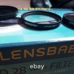 Lensbaby single focus lens Trio 28 with filter kit 28mm F/3.5 for FUJI X