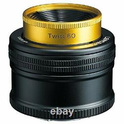 Lensbaby single focus lens twist 60mm f2.5 optical exchange Canon EF 471197 #g58