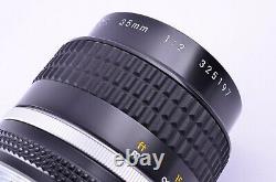 MINT NIKON Ai-s 35mm f/2 Single Prime Focus Lens SLR MF AIS from Japan #5197