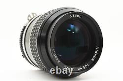 MINT Nikon Ai 105mm F2.5 Single Focus Medium Telephoto Lens From Japan