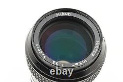 MINT Nikon Ai 105mm F2.5 Single Focus Medium Telephoto Lens From Japan