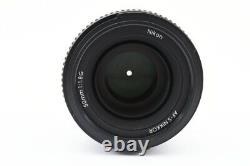 MINT Nikon Single Focus Lens AF-S NIKKOR 50mm f/1.8G Full Size Compatible