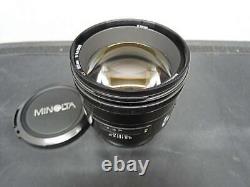 Minolta Af 85Mm 1.4 Single Focus Lens