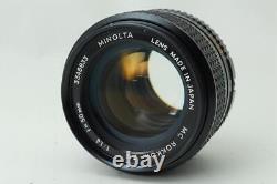 Minolta MC RKOR-PG 50mm F1.4 Single focus lens