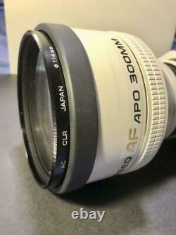 Minolta super telephoto lens single focus lens 300mm F2.8 with aluminum case
