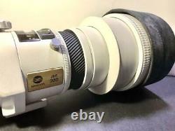 Minolta super telephoto lens single focus lens 300mm F2.8 with aluminum case