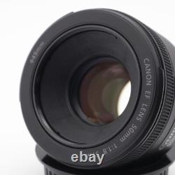 Mint! /Canon single focus lens EF50mm F1.8 STM full size compatible EF5018STM