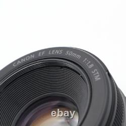 Mint! /Canon single focus lens EF50mm F1.8 STM full size compatible EF5018STM