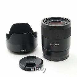 Mint SONY single focus lens Sonar T FE 55mm F1.8 ZA E mount 35mm full size