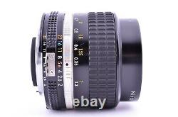 N-MINT NIKON Ai-S 35mm f/2 MF Manual Single Focus Lens SLR AIS from Japan #913