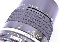 N-MINT Nikon Ai-s 135mm f/2.8S Manual Focus Single MF Prime Lens SLR AIS #8945