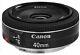 New Canon Single Focus Lens Ef40mm F2.8 Stm Full Size Compatible 130g From Japan