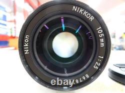 NIKON AI NIKKOR 105MM F2.5 Wide Angle Single Focus Lens 787607