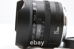 Near Mint Canon EF lenses EF15mm F2.8 FishEye single focus lens