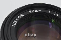 Near Mint NIKON Ai-S NIKKOR 50mm F1.4 Std MF Single Focus Lens F Mount japan