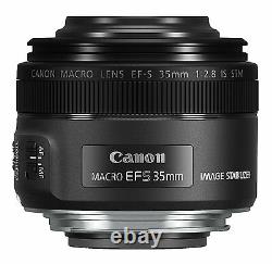 New! Canon Single Focus Macro Lens EF-S35mm F2.8 macro IS STM APS-C from Japan