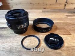 Nikon 35Mm F/1.8G Af-Sdx Single Focus Lens used B