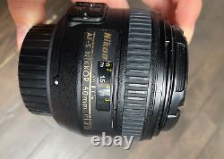 Nikon 372523 Af-S Nikkor 50Mm 1 1.4G Standard Medium Telephoto Single Focus Lens