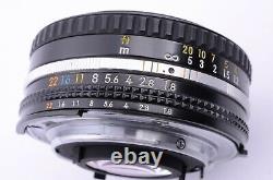 Nikon 50mm f/1.8 Ai-s Pancake Prime Single focus lens AIS MF SLR from Japan #436