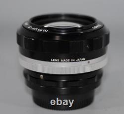 Nikon 55mm f1.2 non-Ai Nikkor-S fast manual focus lens Nice Mint-