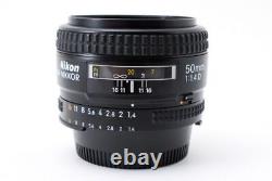 Nikon AF NIKKOR 50mm F 1.4D Single Focus Lens 392444